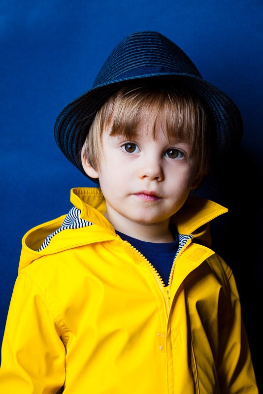 portrait photo enfant deux ans par Velvet Studio Photo
