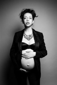portrait photo femme enceinte